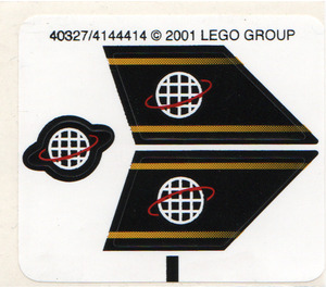 LEGO Aufkleber Sheet for Set 6772 / 6773 (40327)