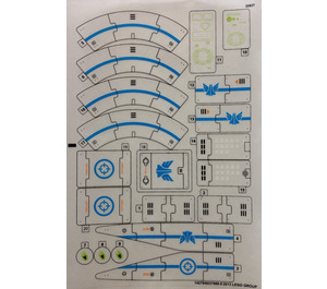 LEGO Sticker Sheet for Set 70709 (14279)