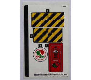 LEGO Sticker Sheet for Set 70823 (48029)