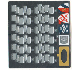 LEGO Sticker Sheet for Set 71040 (27944 / 27947)