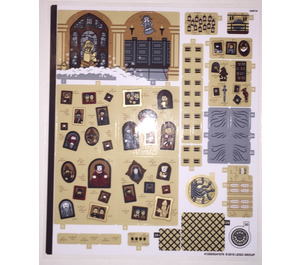 LEGO Sticker Sheet for Set 71043 (41266)