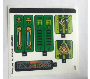 LEGO Sticker Sheet for Set 71763 (82234)