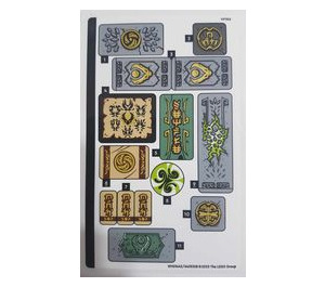 LEGO Sticker Sheet for Set 71795 (10103442)