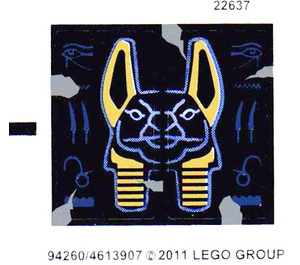 LEGO Sticker Sheet for Set 7327 (94260)