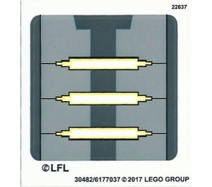 레고 Sticker Sheet for Set 75169 (30482)