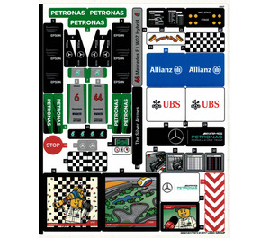 LEGO Sticker Sheet for Set 75883 (30901)