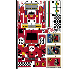 LEGO Sticker Sheet for Set 75889 (37841)