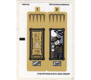 LEGO Sticker Sheet for Set 75900 (21421 / 21422)