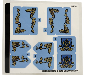 LEGO Sticker Sheet for Set 75958 (65759)