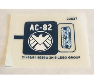 LEGO Sticker Sheet for Set 76036 (21415 / 21429)