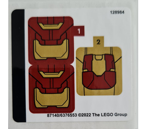 LEGO Autocollant Sheet for Set 76203 (87140)