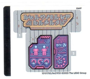 LEGO Sticker Sheet for Set 76253 (10101783)