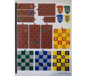 LEGO Sticker Sheet for Set 76416 (10104434)