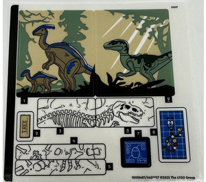 레고 Sticker Sheet for Set 76961 (10103487)