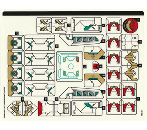 레고 Sticker Sheet for Set 80045 (10101444)