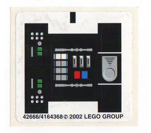 LEGO Aufkleber Sheet for Set 8010 (42666)