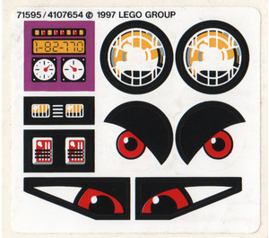 LEGO Sticker Sheet for Set 8277 (71595)