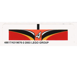 LEGO Sticker Sheet for Set 8380 (48617)