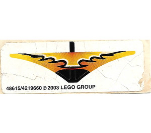 LEGO Aufkleber Sheet for Set 8382 (48615)