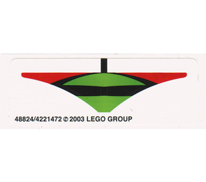 LEGO Sticker Sheet for Set 8384 (48824)