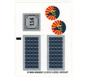 LEGO Sticker Sheet for Set 8403 (91969)