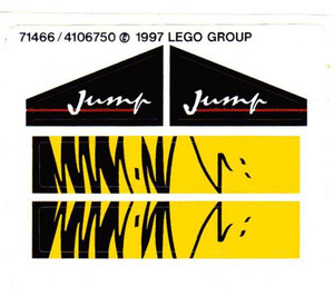 LEGO Sticker Sheet for Set 8414 (71466)