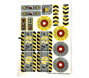 LEGO Sticker Sheet for Set 8482 (71987)