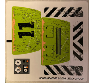 LEGO Sticker Sheet for Set 8709 (85666)