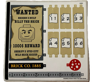 LEGO Sticker Sheet for Set 910016 (10068856)