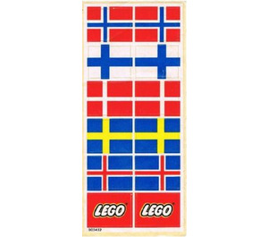 LEGO Autocollant Sheet for Set 940