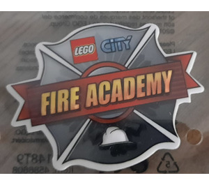 LEGO Sticker Sheet Lego City Fire Academy 3D (4586608)