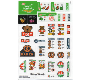 LEGO Sticker Sheet No.1 from 853921