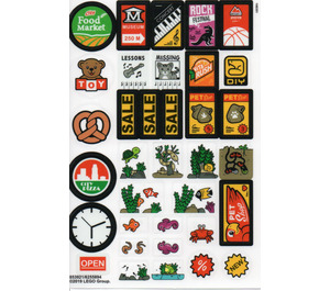 LEGO Sticker Sheet No.2 from 853921
