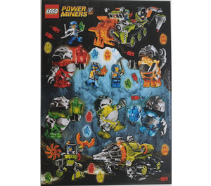 LEGO Aufkleber Sheet - Power Miners