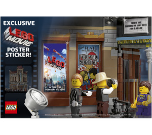 LEGO Aufkleber Sheet - The Lego Movie Poster Aufkleber (5002891)