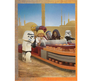 LEGO Aufkleber, Star Wars, Blau Ocean # 11