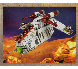 LEGO Sticker, Star Wars, Blauw Ocean # 55