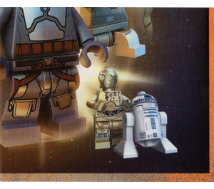 LEGO Autocollant, Star Wars, Bleu Ocean # 64