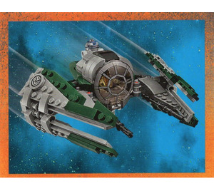 LEGO Sticker, Star Wars, Blauw Ocean # 66