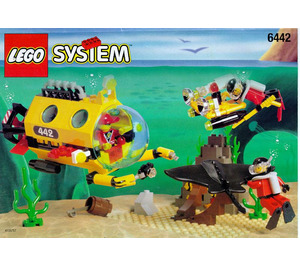 LEGO Sting Ray Explorer Set 6442 Instructions
