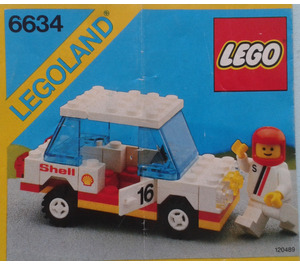 LEGO Stock Car Set 6634 Instructions