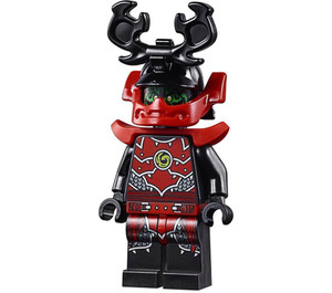 LEGO Stone Army Warrior mit Grün Gesicht Minifigur