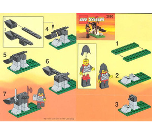 LEGO Stone Bomber Set 2890 Instructions