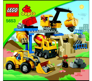 LEGO Stone Quarry Set 5653 Instructions