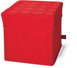 LEGO Storage Stool - rouge (Grand) (2853832)