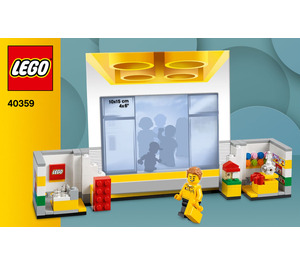 LEGO Store Picture Kader 40359 Instructions