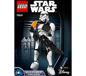 LEGO Stormtrooper Commander Set 75531 Instructions