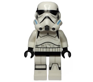 LEGO Stormtrooper avec Azur Foncé Casque Vents (Grimace) Minifigurine