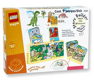 LEGO Storybuilder - Meet the Dinosaurs Set 4344 Packaging