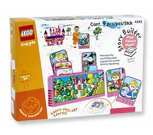 LEGO Storybuilder - Pink Palace Magie 4343 Packaging